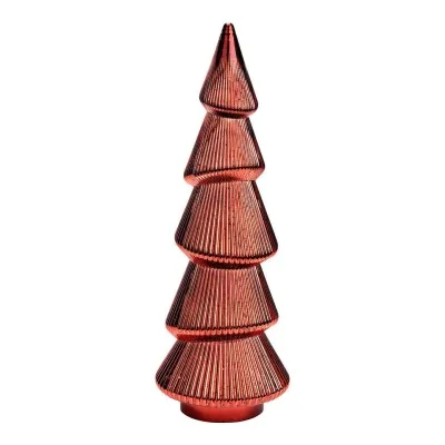 Wurm Jólatré gler 44cm rautt