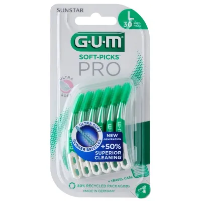 GUM - Soft Picks Pro L 30stk