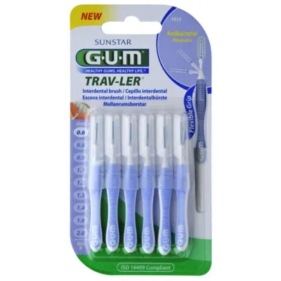 GUM - Travler Ljósfjólublár 0,6mm 