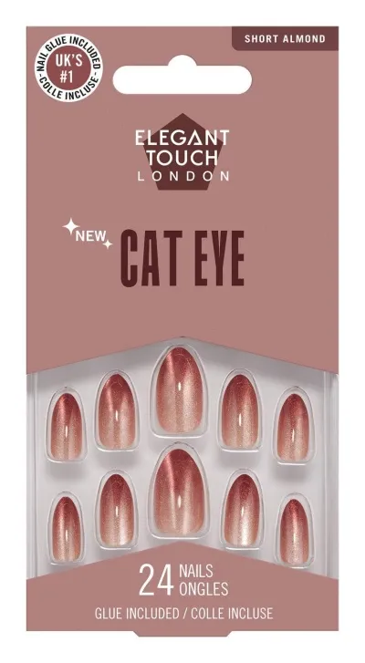 ELEGANT TOUCH - Cat Eye Glittering Chestnut