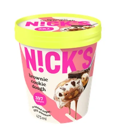 Nicks ís brownie cookie dough