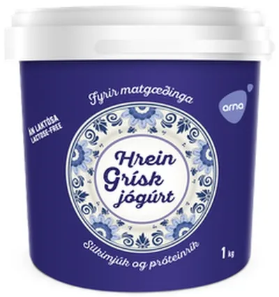 Arna hrein grísk jógúrt 1kg