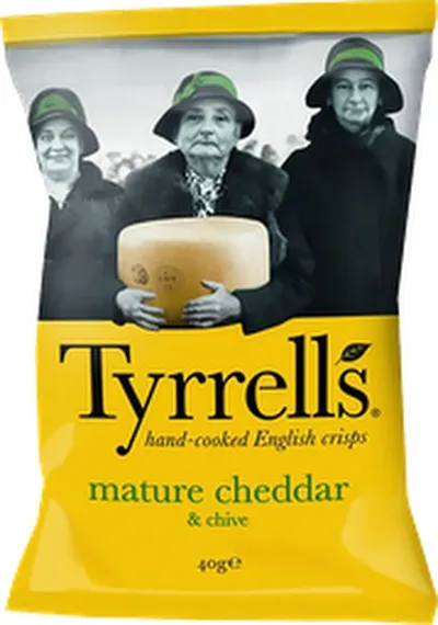 Tyrrells 40g cheddar