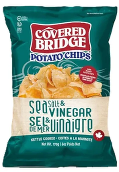 Covered Bridge snakk sea salt & vinegar