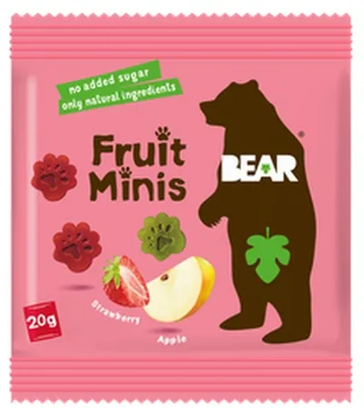 Bear fruit minis jarðarber og epli