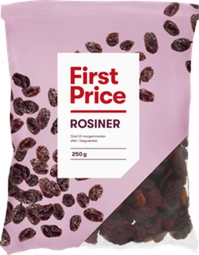 First Price rúsínur