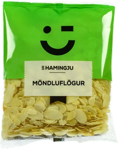 Til hamingju möndluflögur