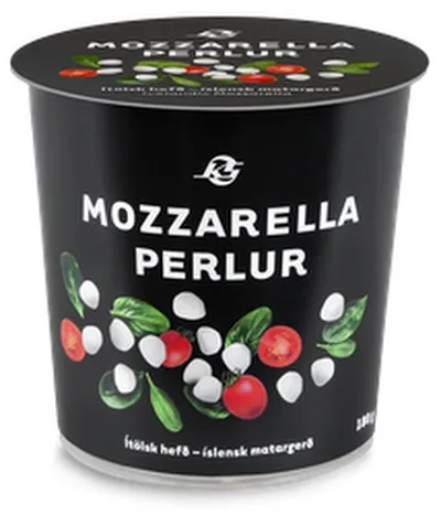 KS mozzarella perlur í dós