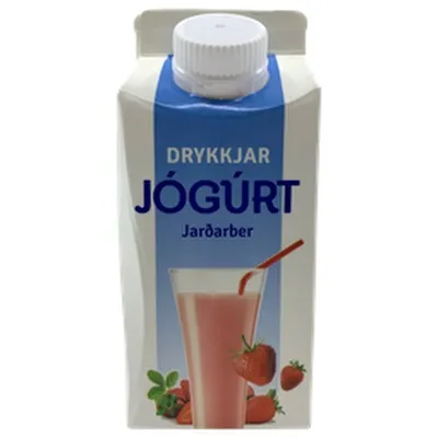 MS létt drykkjarjógúrt jarðarberja