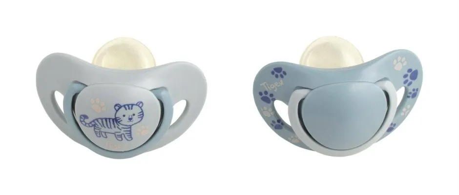 TIGEX - Silicone snuð 6-18 mánaða