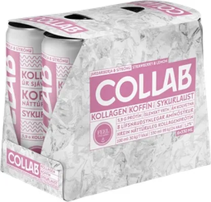 COLLAB Jarðarberja og Sítrónu 6x330ml