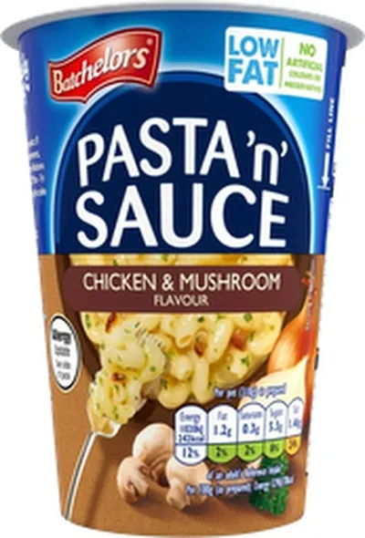 Batchelors pasta pot kjúklingur & sveppir