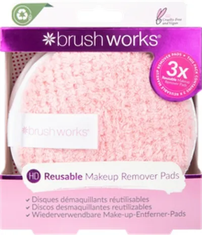 Brushworks reusable makeup remover pads