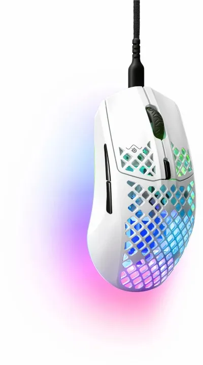 SteelSeries Aerox 3 leikjamús 2022 Edition - Hvít