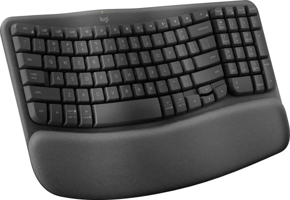 Logitech Wave Keys lyklaborð - Svart