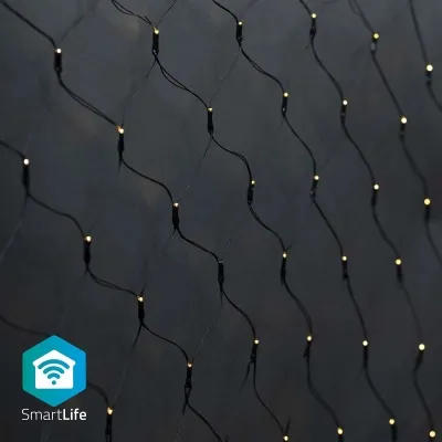 Nedis snjöll netaljósasería - 3x3m