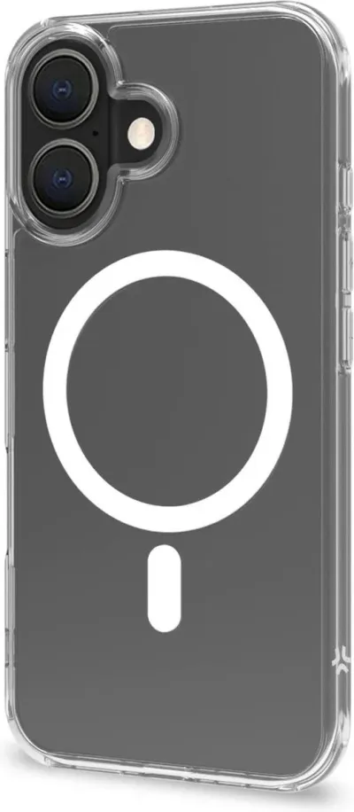 Celly GelskinMag iPhone 16 - Glært