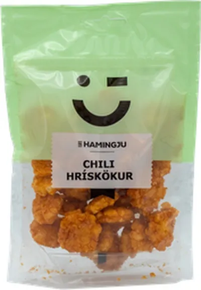 Til hamingju chili hrískökur