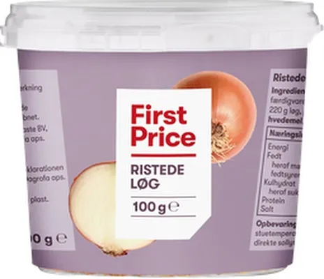 First Price steiktur laukur box