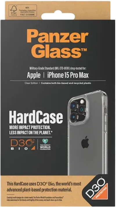PanzerGlass iPhone 15 Pro Max HardCase with D3O