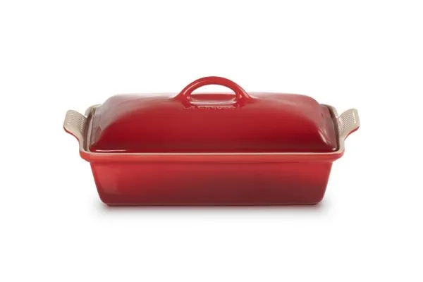 Le Creuset Eldfast mót m/loki Heritage Cerise