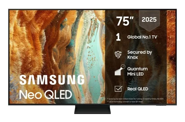 Samsung 75" Neo QLED Mini LED UHD 4K Sjónvarp (2025)