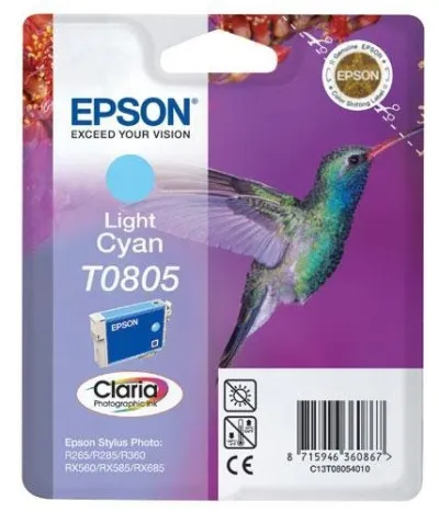 Epson T0805 L.Cyan/Ljósblátt Blek 7.4ml