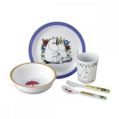 Petit Jour Matarsett 5stk Moomin