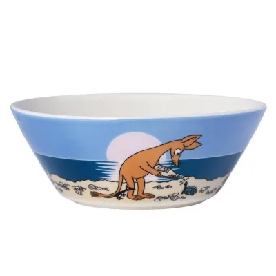 Moomin Skál 15cm djúp SNIFF BLUE