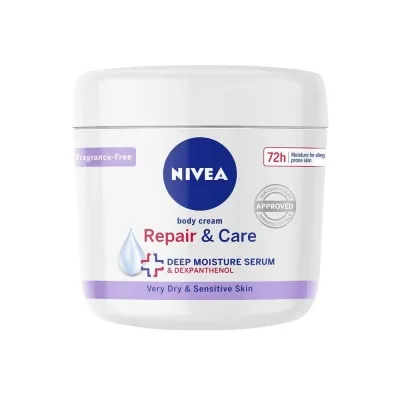 NIVEA - Repair & Care Body Cream Very Dry Skin 72h 400ml
