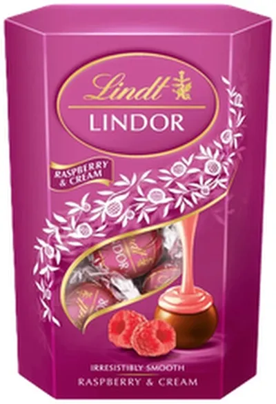Lindt lindor kúlur hindberja