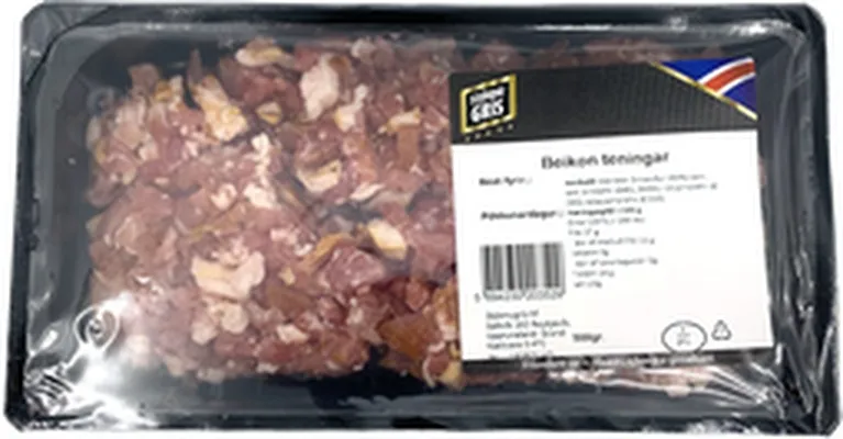 Stjörnugrís beikon teningar