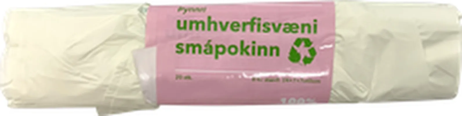 Maíspokar Þynnri umhverfisvæni smápokinn 8L