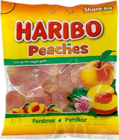 Haribo ferskjur