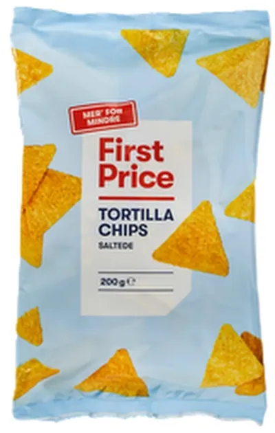 First Price tortilla snakk með salti