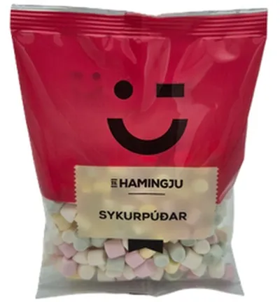 Til hamingju sykurpúðar