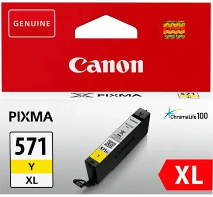 Canon CLI-571XLY blekhylki - Gult XL