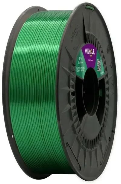 Winkle PLA Silk 1,75 mm þráður - Irish Green
