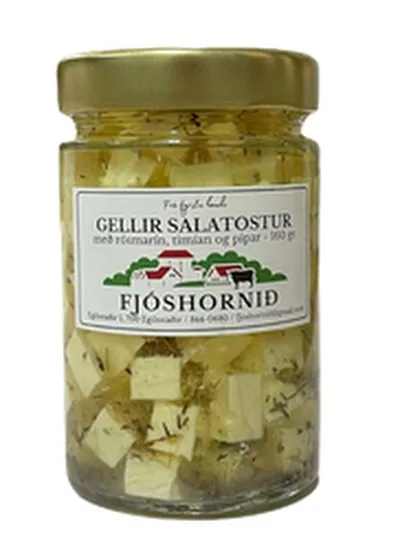 Fjóshornið gellir salatostur
