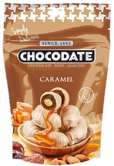 Chocodate döðlur caramel