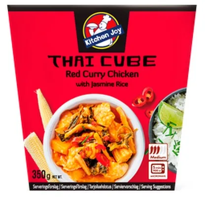 Kitchen Joy thai red curry kjúklingur