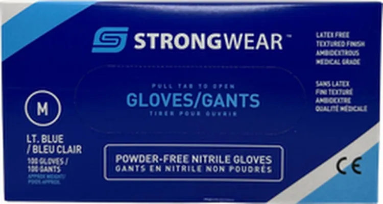 Strongwear einnota nítril hanskar M