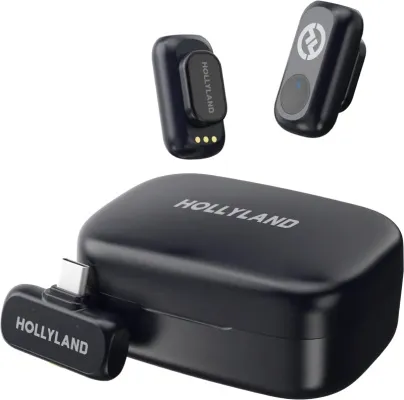 Hollyland Lark A1 Duo hljóðnemar fyrir USB-C
