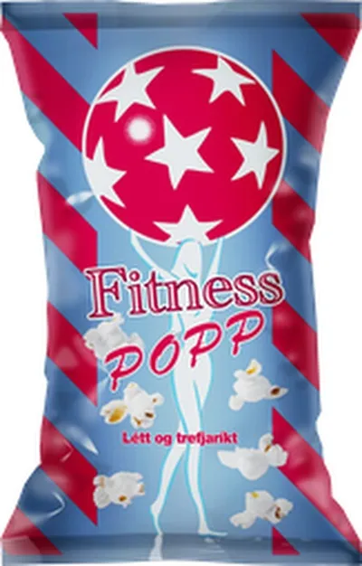 Stjörnu fitnesspopp