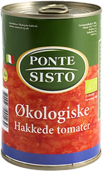 Ponte Sisto hakkaðir tómatar lífrænir