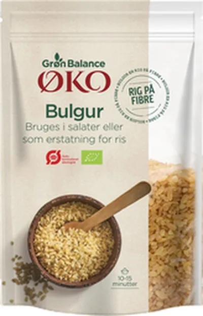Grön Balance bulgur lífrænn