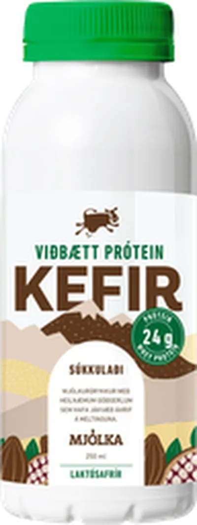 Mjólka kefír viðbætt prótein m/súkkulaði