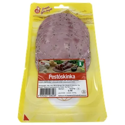 SS pestó skinka sneiðum