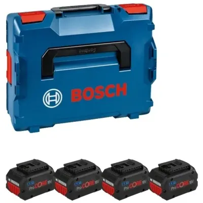Bosch Rafhlöðupakki 4x5,5Ah ProCore L-Boxx