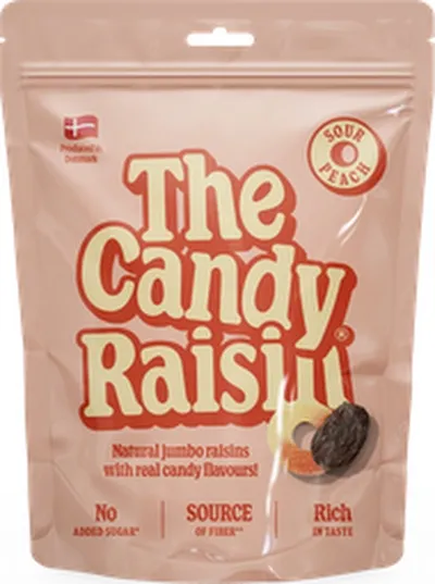 The Candy Raisin rúsínur sour peach